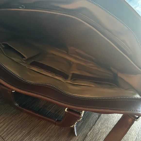 Coach Brown Leather Interior Patch - Picture 2 of 3